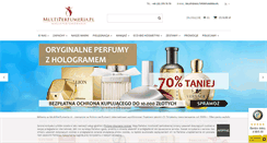 Desktop Screenshot of multiperfumeria.pl